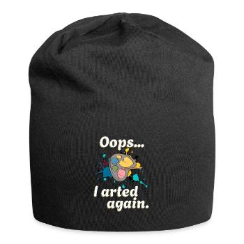 Funny Artist Novelty Gifts and Painting Humor - Jersey Beanie - black - Front
