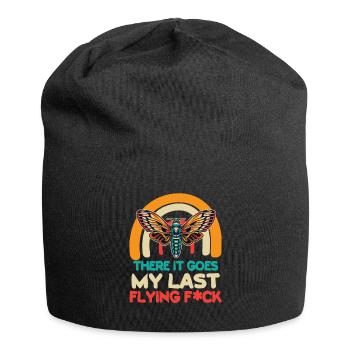 There It Goes My Last Flying F - Jersey Beanie - black - Front