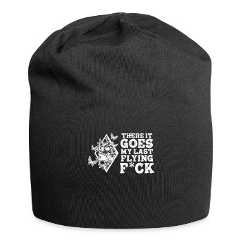 There It Goes My Last Flying F - Jersey Beanie - black - Front