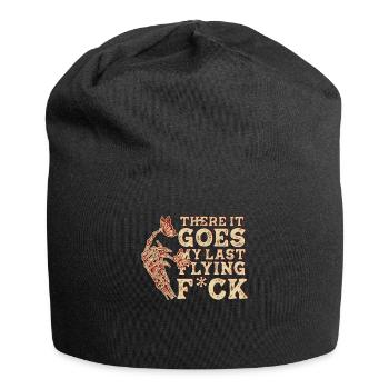 There It Goes My Last Flying F - Jersey Beanie - black - Front