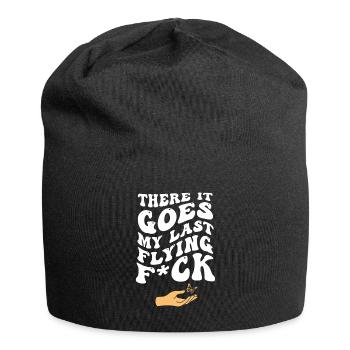 There It Goes My Last Flying F - Jersey Beanie - black - Front