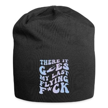There It Goes My Last Flying F - Jersey Beanie - black - Front