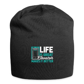 Elevator Elevator - Jersey Beanie - black - Front