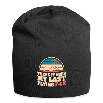 There It Goes My Last Flying F - Jersey Beanie - black - Front