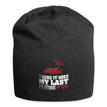 There It Goes My Last Flying F - Jersey Beanie - black - Front