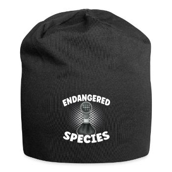 Espèces menacées - Conception de la combustion des moteurs - Bonnet en jersey - noir - Devant