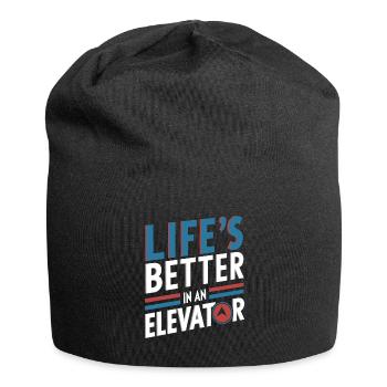 Elevator Elevator - Jersey Beanie - black - Front