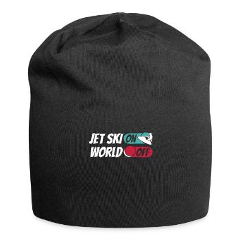 Jet Ski Jet Ski On World Off - Bonnet en jersey - noir - Devant