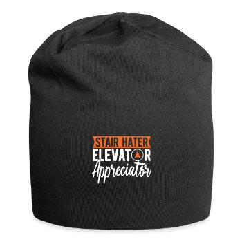 Elevator Elevator - Jersey Beanie - black - Front