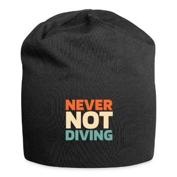 Tauchen Taucher - Jersey-Beanie - Schwarz - Vorne