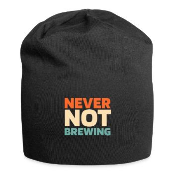 Hobbybrauer Bier Craft Beer - Jersey-Beanie - Schwarz - Vorne