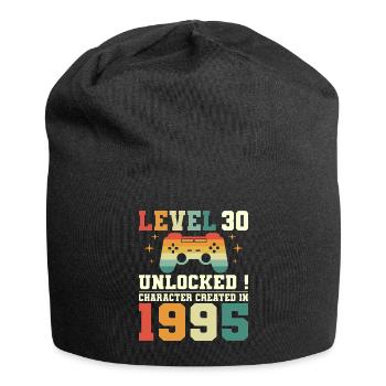 Niveau 30 Anniversaire Gamer 30 Ans - Bonnet en jersey - noir - Devant