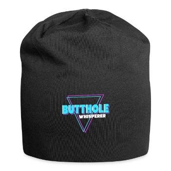 Butthole Whisperer - Jersey Beanie - black - Front