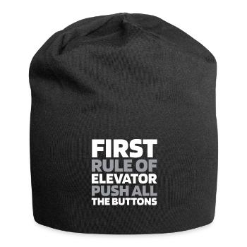 Elevator Elevator - Jersey Beanie - black - Front