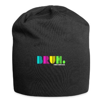 Bruh Formerly Known As Dad - Jersey Beanie - black - Front
