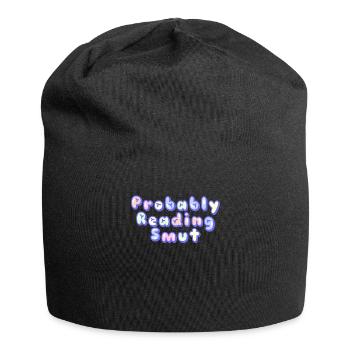 Probably Reading Smut Vintage Books Smut - Jersey Beanie - black - Front