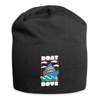 Kreuzfahrt - Jersey-Beanie - Schwarz - Vorne