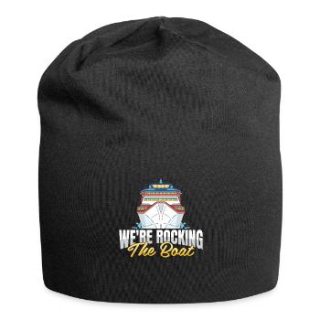 Kreuzfahrt - Jersey-Beanie - Schwarz - Vorne