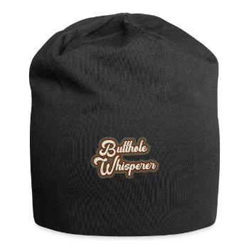Butthole Whisperer - Jersey Beanie - black - Front