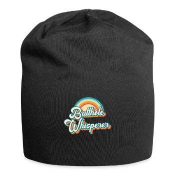 Butthole Whisperer - Jersey Beanie - black - Front
