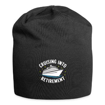 Kreuzfahrt - Jersey-Beanie - Schwarz - Vorne