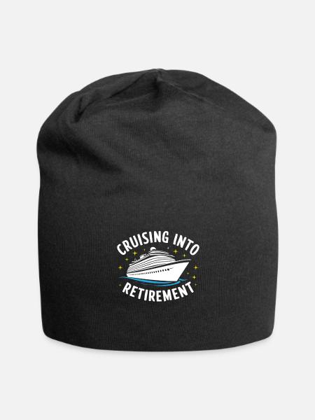 Kreuzfahrt - Jersey-Beanie - Schwarz
