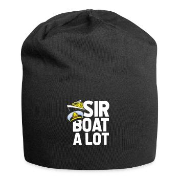 Kreuzfahrt - Jersey-Beanie - Schwarz - Vorne