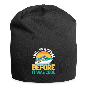 Kreuzfahrt - Jersey-Beanie - Schwarz - Vorne