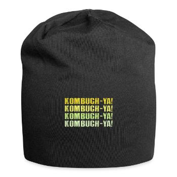 Kombuch-Ya! Kombucha Lover - Jersey Beanie - black - Front