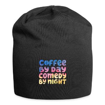 Coffee By Day Comedy By Night Comedian - Jersey Beanie - black - Front