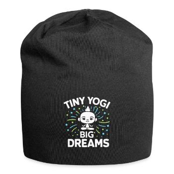 Tiny Yogi Big Dreams Méditation - Bonnet en jersey - noir - Devant
