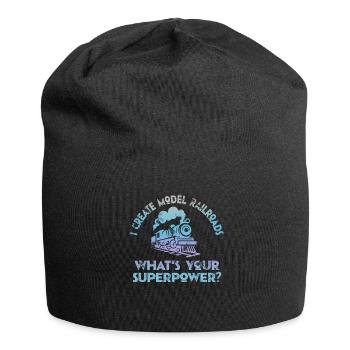 I Create Model Railroads Superpower - Jersey Beanie - black - Front