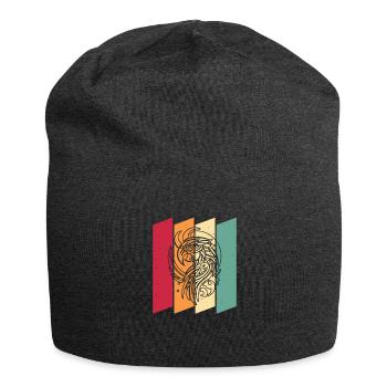 Papagei Moon Phases - Jersey-Beanie - Anthrazit - Vorne