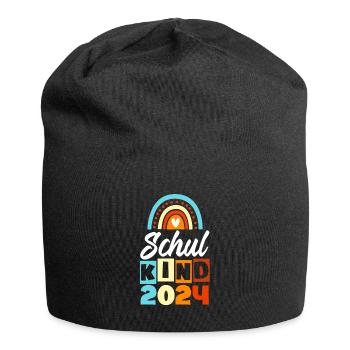 Inscription à l’école Enfant scolarisé 2024 Jeunes filles - Bonnet en jersey - noir - Devant