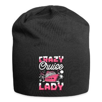 Kreuzfahrt - Jersey-Beanie - Schwarz - Vorne