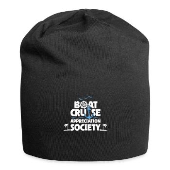 Kreuzfahrt - Jersey-Beanie - Schwarz - Vorne