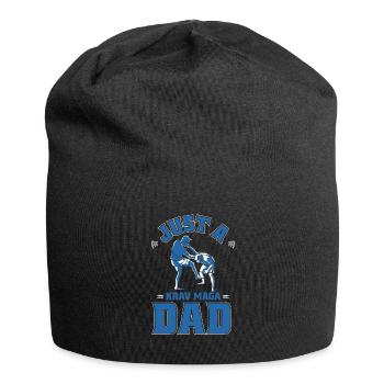 Krav Maga Just A Krav Maga Dad - Jersey Beanie - black - Front