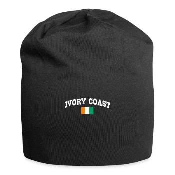 Côte d’Ivoire - Bonnet en jersey - noir - Devant