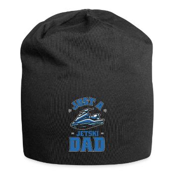 Jet Ski Juste un papa Jet Ski - Bonnet en jersey - noir - Devant