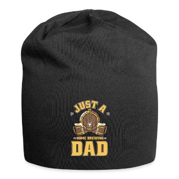 Hobbybrauer Bier Craft Beer - Jersey-Beanie - Schwarz - Vorne