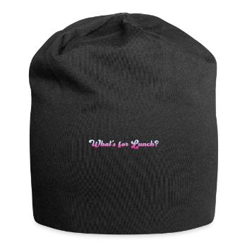 What's For Lunch? - Jersey Beanie - black - Front