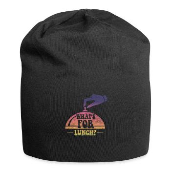 What's For Lunch? - Jersey Beanie - black - Front