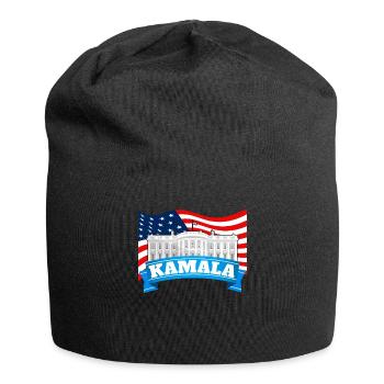 Kamala Harris 2024 For President - Jersey Beanie - black - Front