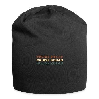 Kreuzfahrt - Jersey-Beanie - Schwarz - Vorne