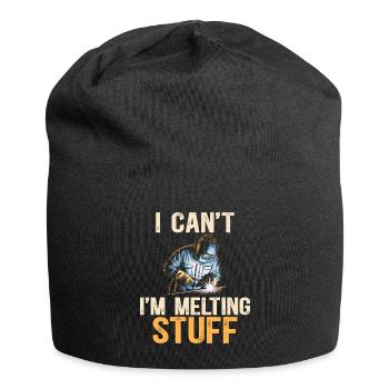 Souder Des Trucs Humour Soudeur - Bonnet en jersey - noir - Devant