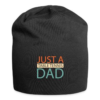 Tischtennis Pingpong Just A Table Tennis Dad - Jersey Beanie - black - Front