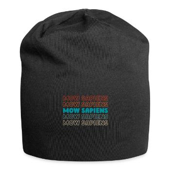 Lawn mower mowing - Jersey Beanie - black - Front