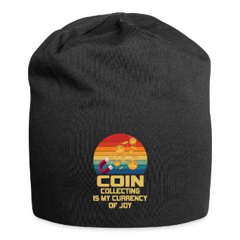 Old Coins New Adventures Numismatics - Jersey Beanie - black - Front