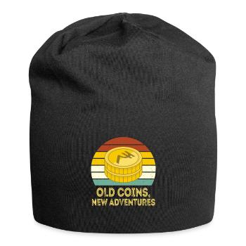 Old Coins New Adventures Numismatics - Jersey Beanie - black - Front