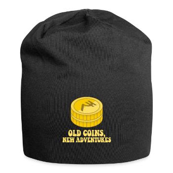 Old Coins New Adventures Numismatics - Jersey Beanie - black - Front